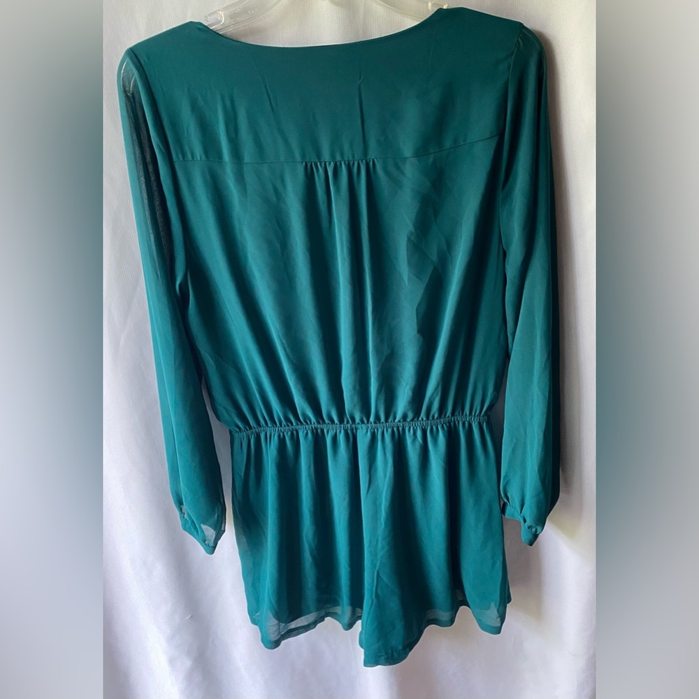 Express Dark Green Romper Size M - Picture 6 of 6